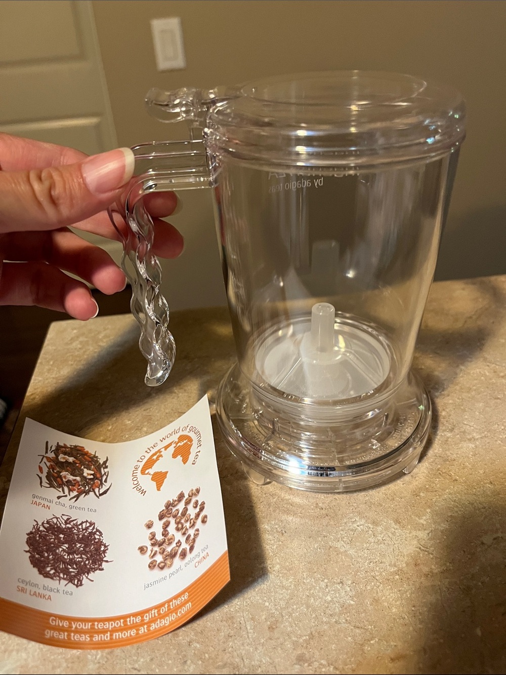 ingenuiTEA Clear Tea Infuser by Adagio Teas